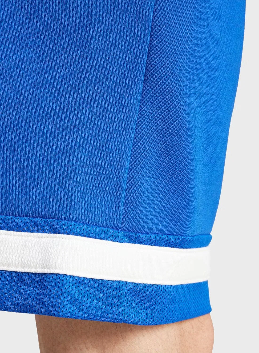 Шорты спортивные мужские с регулируемым поясом Adidas, синие — фото 3
