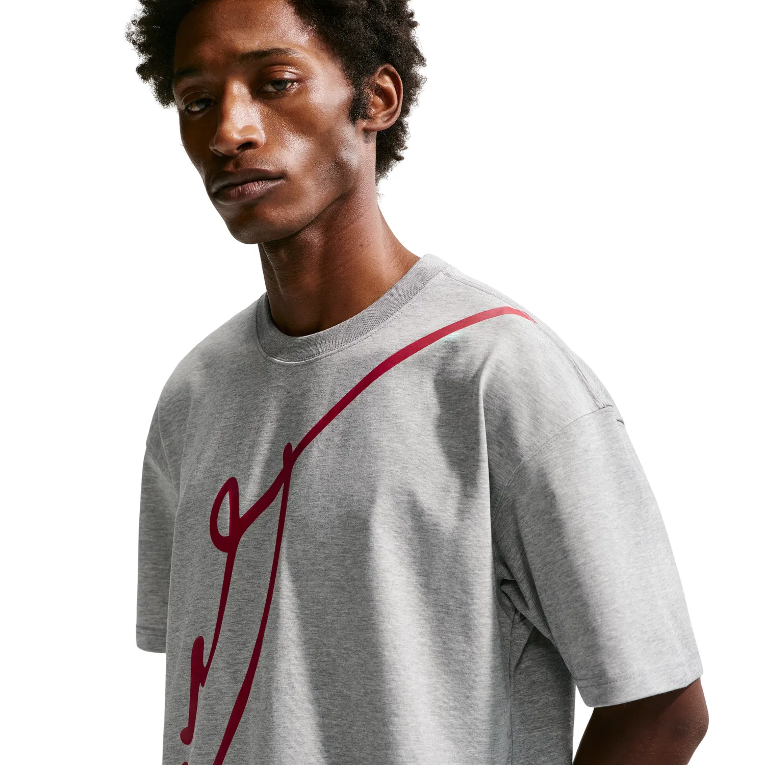Мужская футболка Nike с принтом Kobe Dri-FIT, цвет Dark Grey Heather — фото 2