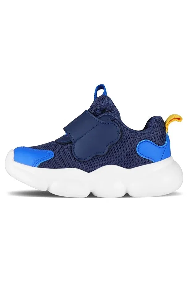 Детские спортивные кроссовки для девочек со светодиодами Vicco, Navy Blue — фото 2