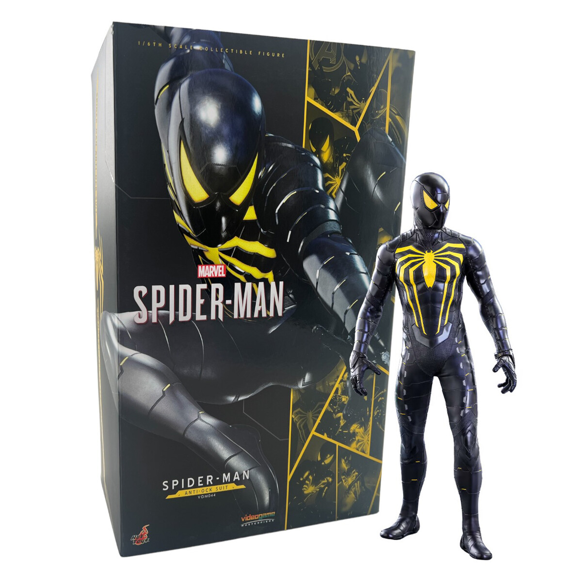 

Фигурка Hot Toys Marvel’s Spider-Man – Spider-Man (Anti-Ock Suit) (Regular Edition) VGM44