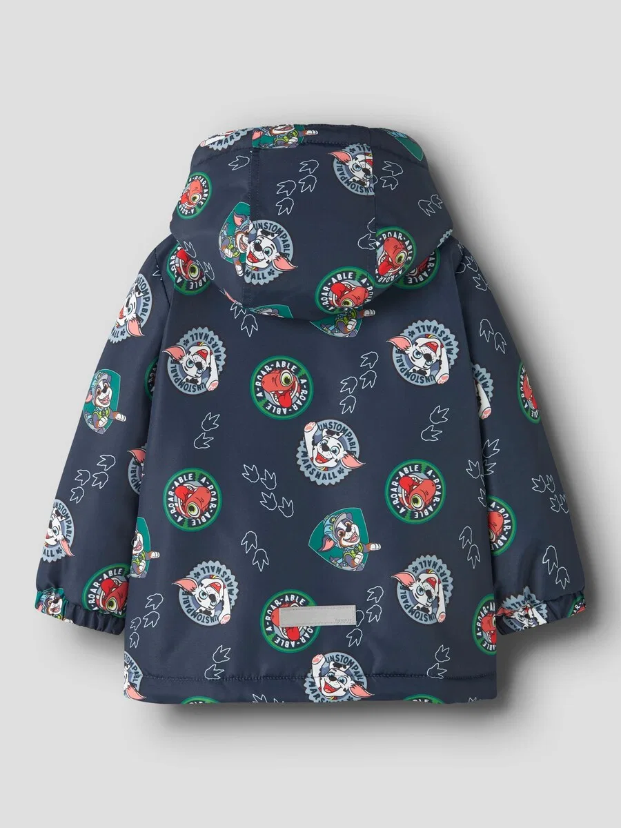 Куртка NAME IT Between-Season Jacket 'NMMMax Paw Patrol' темно-синего цвета — фото 2