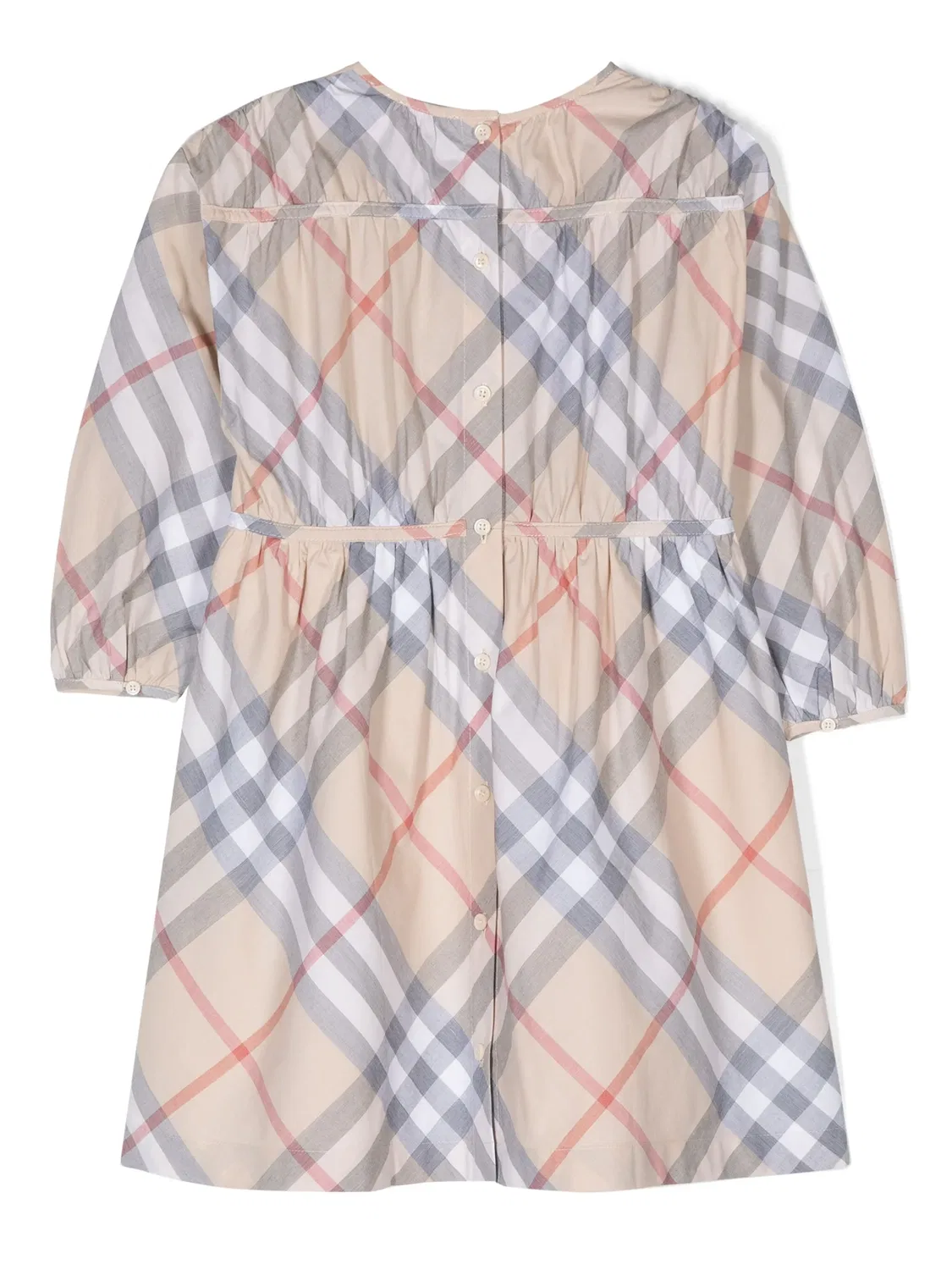 Burberry Платье Vintage-Check в бежевом/многоцветном — фото 2