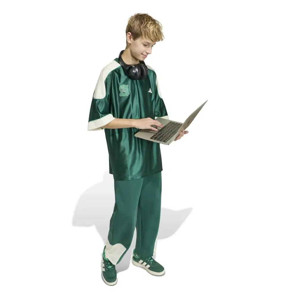Футболка с коротким рукавом V-образным вырезом Adidas Stadium Jersey Adidas, зеленый — фото 4