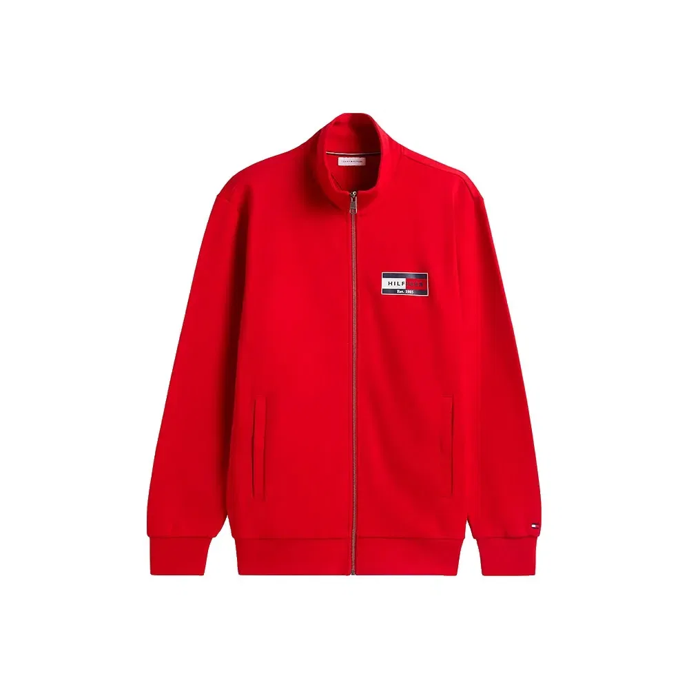 Мужской свитшот с принтом Tommy hilfiger Brand Love Small Flag, Red — фото 3