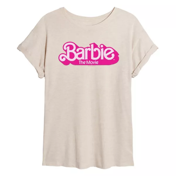 

Футболка оверсайз с принтом "The Movie" для подростков Barbie, бежевый