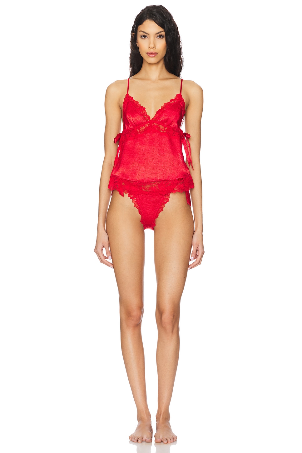 

X intimately fp комплект топ и трусики первый румянец Free People, goji berry