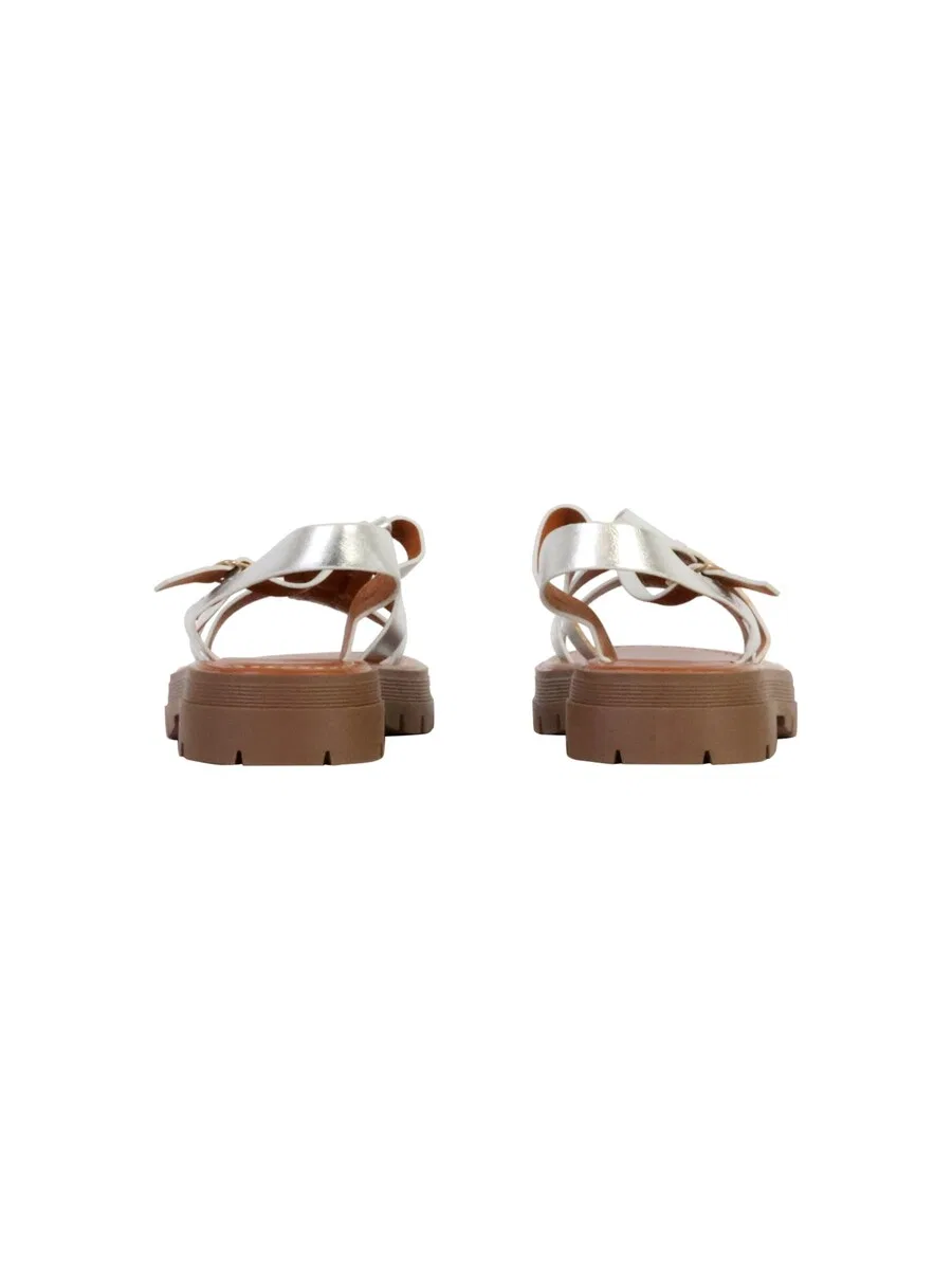Сандалии Super Mode 'Kindersandalen mit Riemen' серого цвета — фото 4