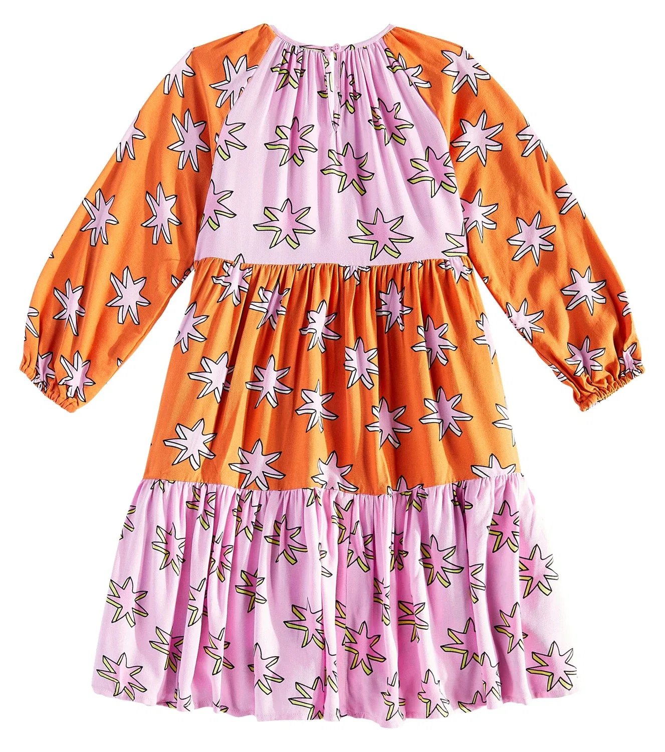 Платье с принтом Stella McCartney Kids, мультиколор — фото 4