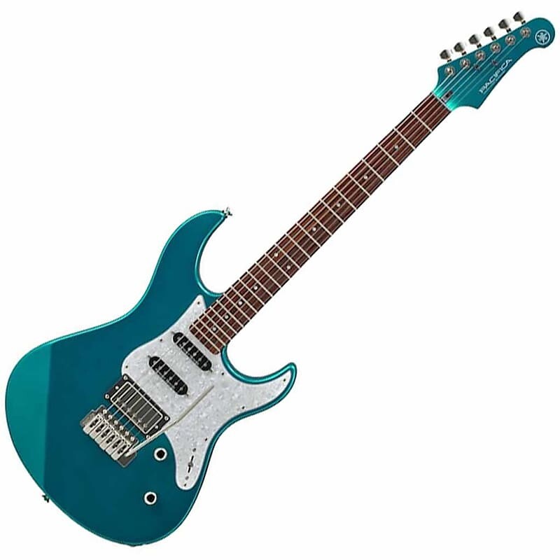 

Электрогитара Yamaha PAC612VIIX Pacifica — бирюзово-зеленый металлик PAC612VIIX Pacifica Electric Guitar -