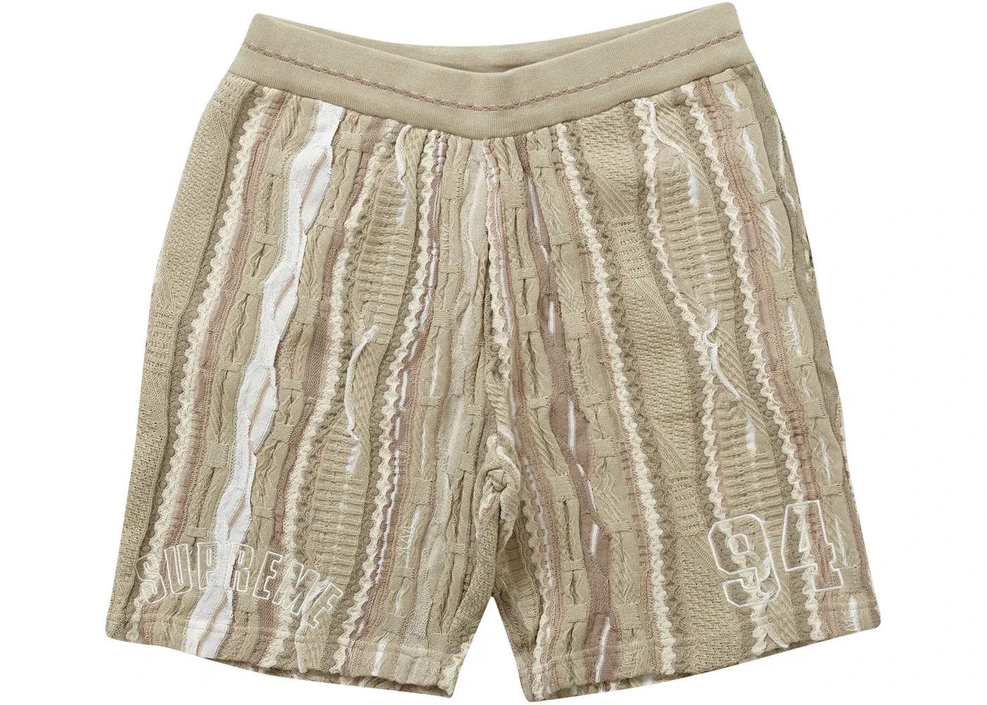 Мужские шорты с принтом Supreme Coogi Basketball Short, Tan