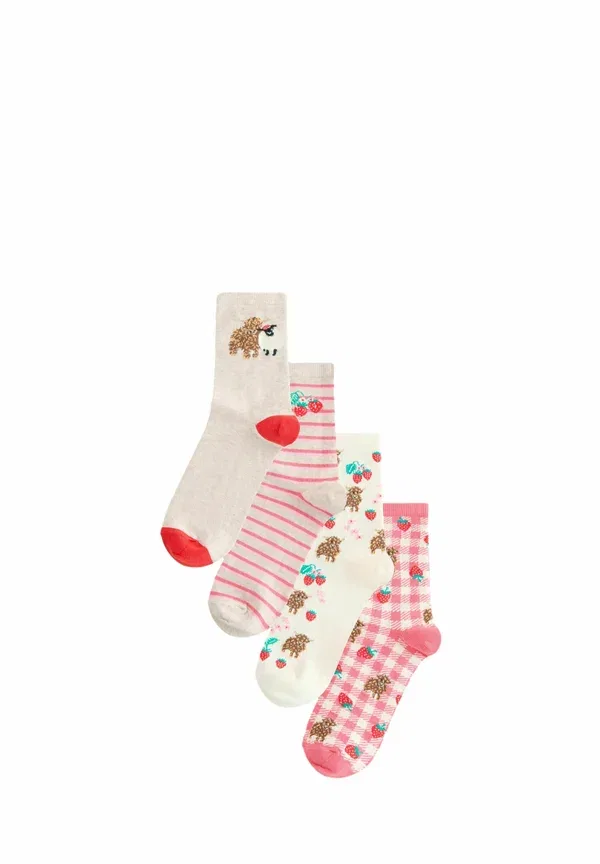 Носки 4 пары, хлопок, Ankle socks, Next, Summer Picnic