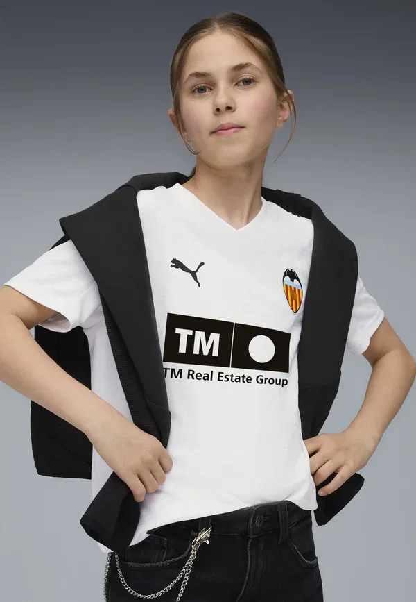 Футболка с принтом Valencia cf 25/26, Puma, White, белый — фото 2