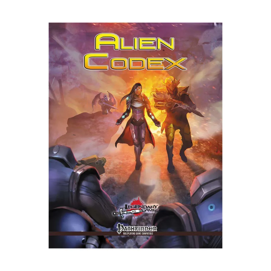 

Alien Codex, Pathfinder 1st Edition - Rulebooks, Sourcebooks & Supplements (Legendary Games), твердый переплет