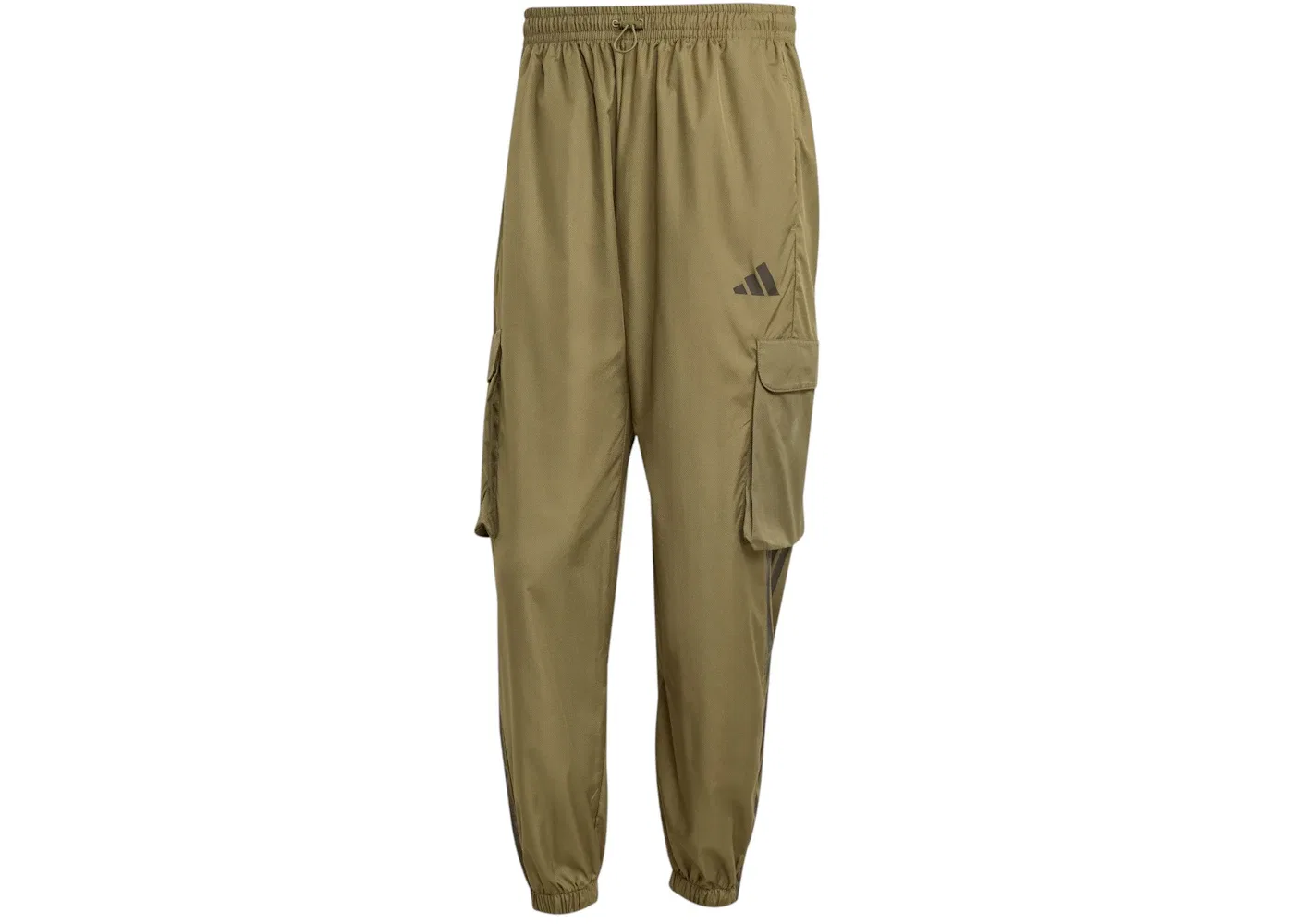 Мужские штаны с утилитарным дизайном Adidas, Olive Strata