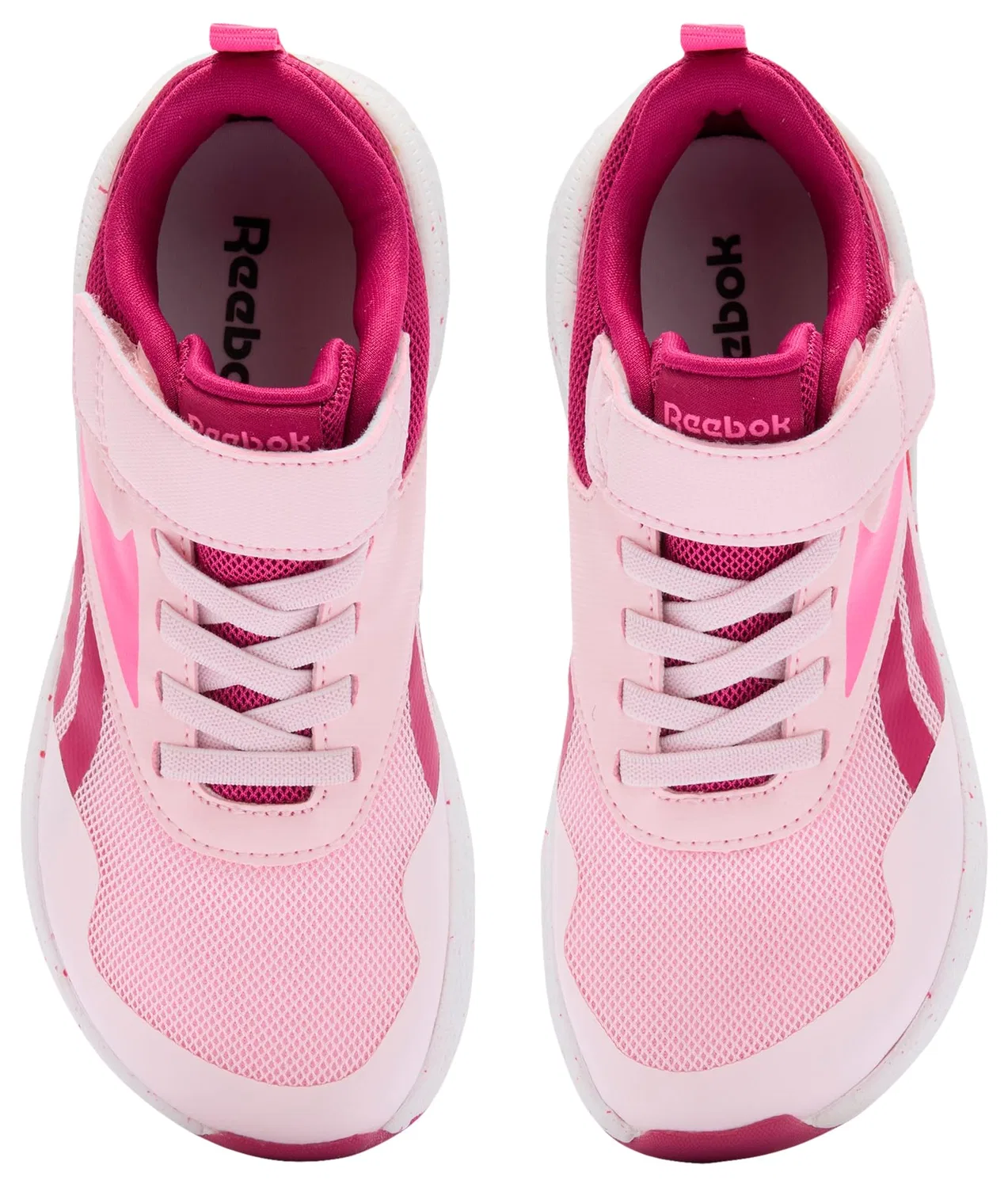 Детские кроссовки для девочек с растягивающимся шнурком Nano Play Stretch Lace & Top Strap Reebok, Frostedberry Veryberry Ftwrwhite — фото 4