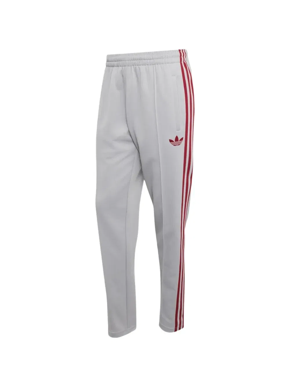 Спортивные брюки с боковыми полосками и вышитым логотипом adidas X Liverpool FC, серый