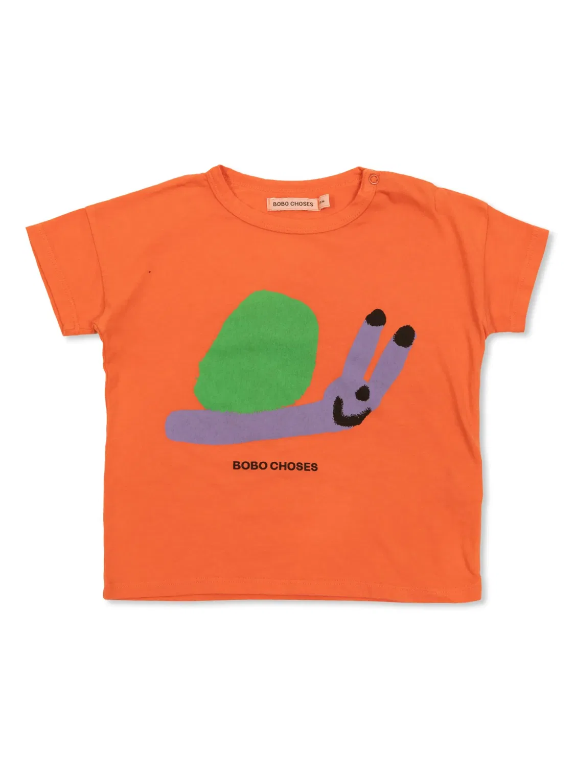 Bobo Choses Футболка из органического хлопка оранжевого цвета