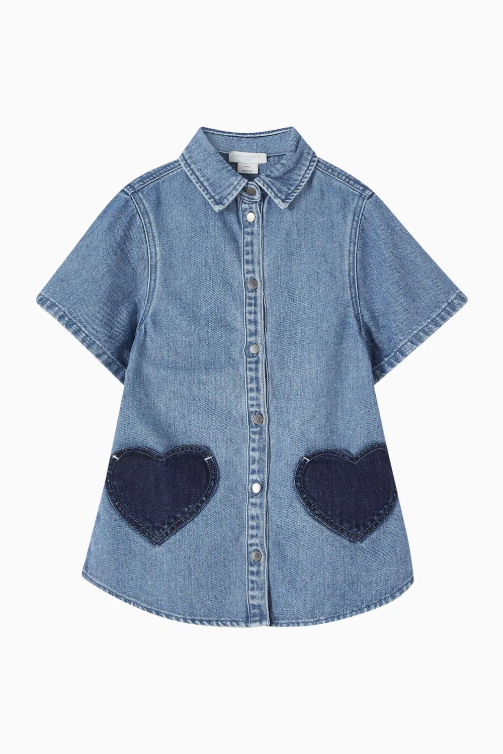 Платье с аппликацией-сердцем Heart Patch Dress, Stella McCartney