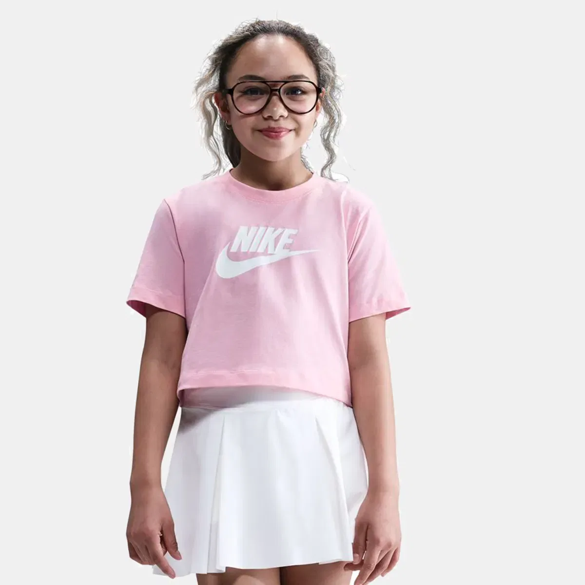 Детская футболка для девочек с принтом Nike, Rojo