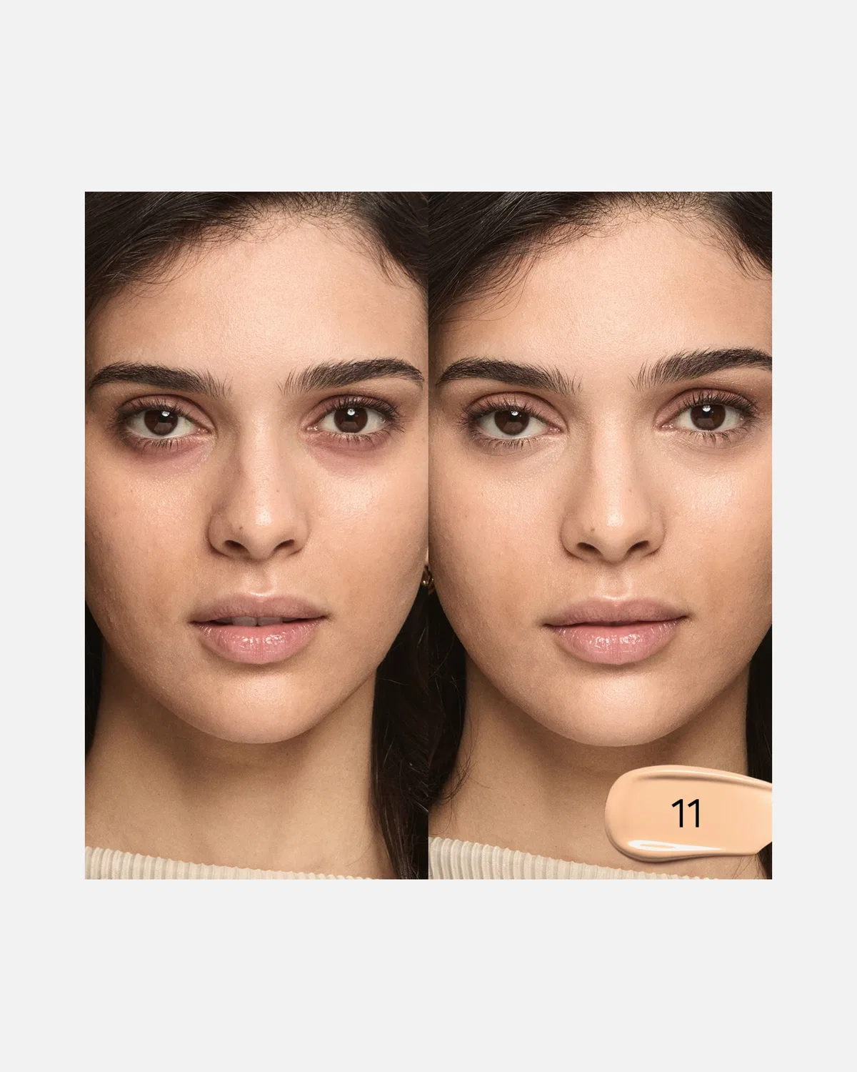 Консилер Love Fusion 24h Moisture Radiant Kiko Milano, 11 - Vanilla — фото 4