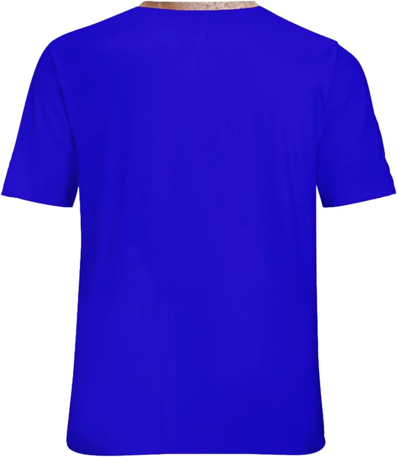 Мужская футболка с графическим принтом Oversize Generic, Blue — фото 3
