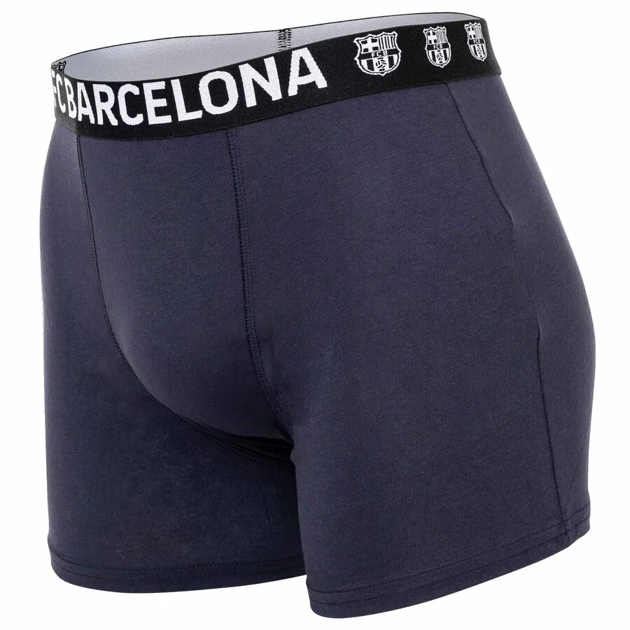 Трусы ФК Барселона в темно-синем, бордовом, черном и белом цветах FC Barcelona — фото 4