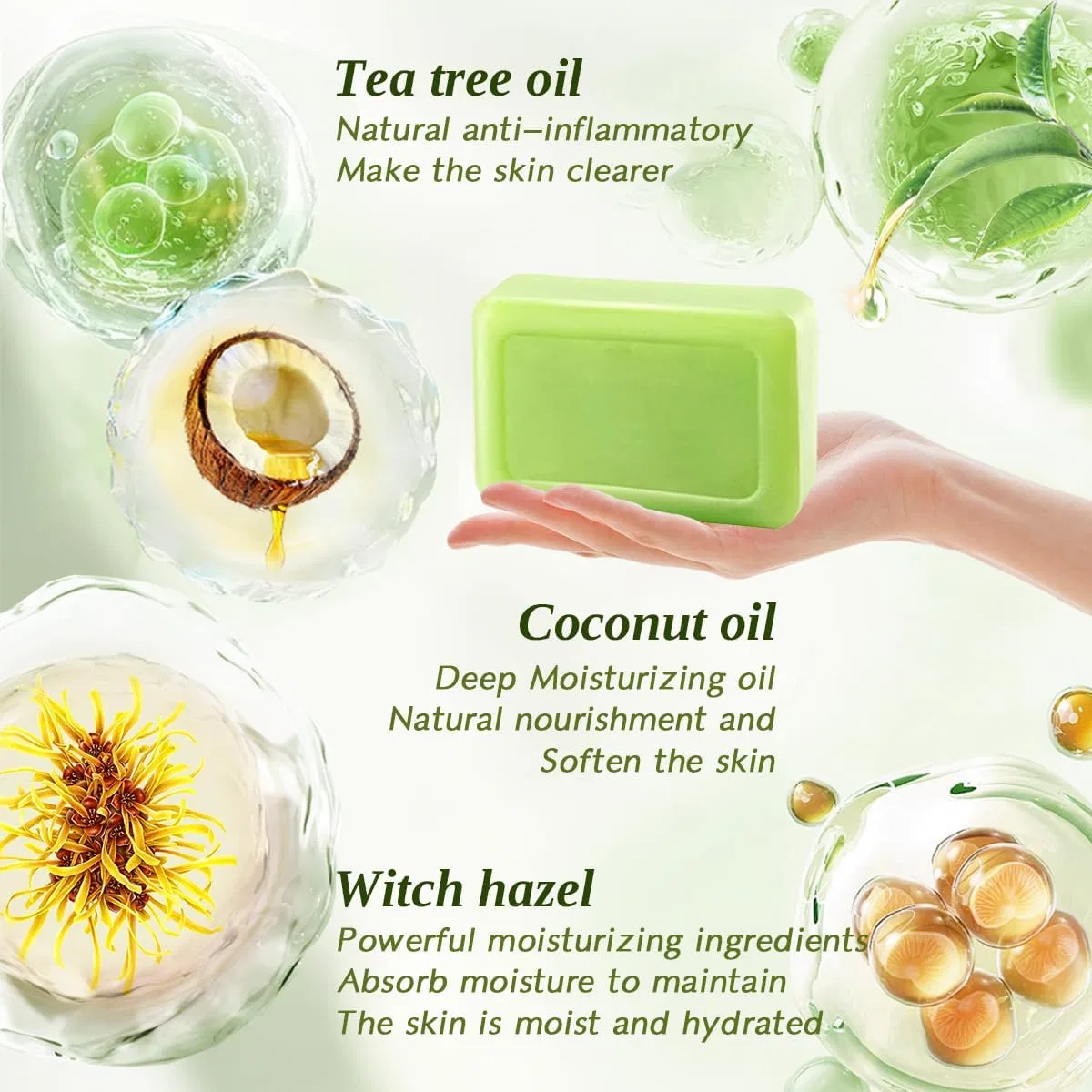 Мыло Relief Soap Bar, 3 шт, 115 г Generisch — фото 3