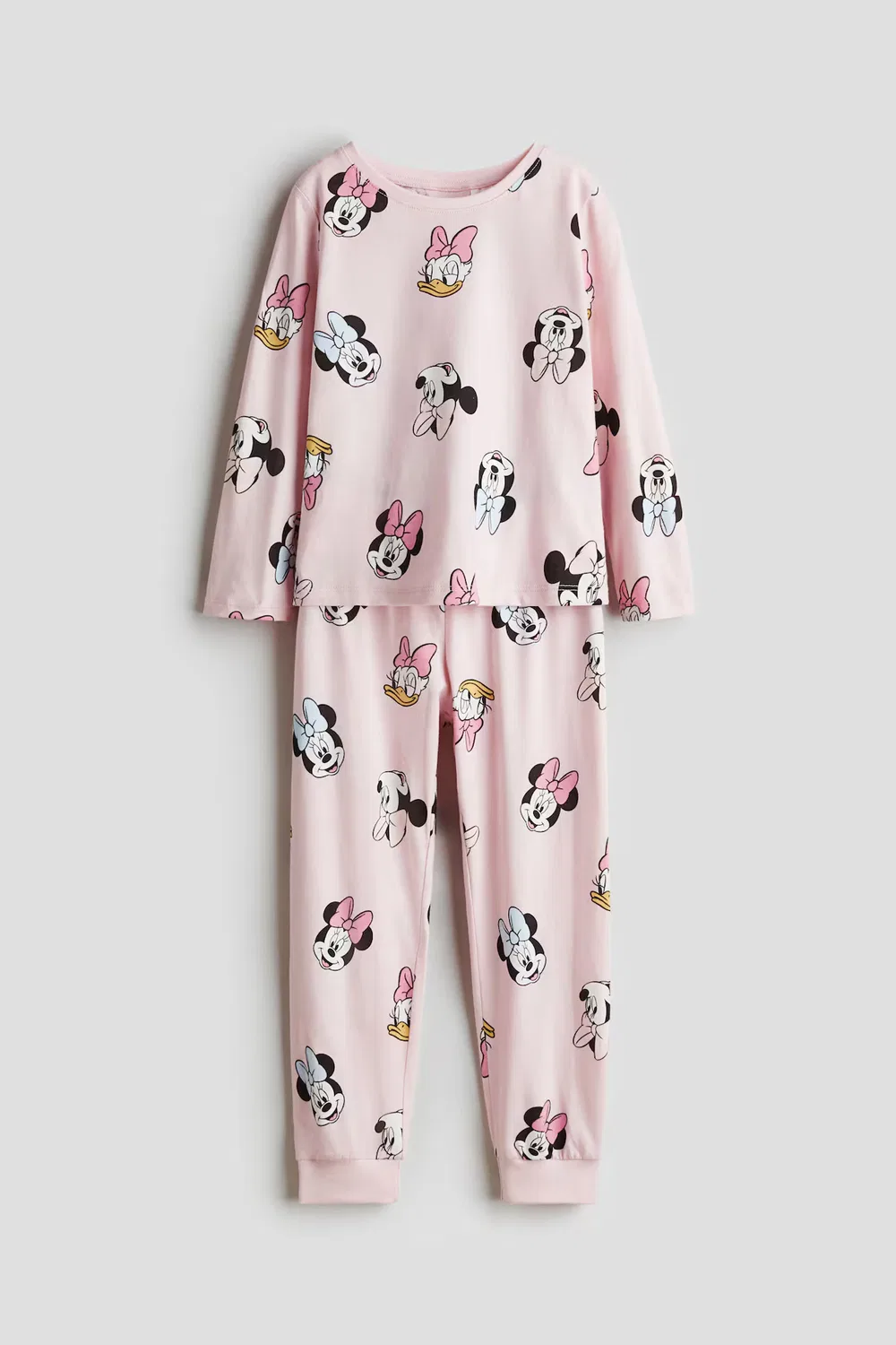 Джерсийская пижама H&M, Rosa/Gemustert