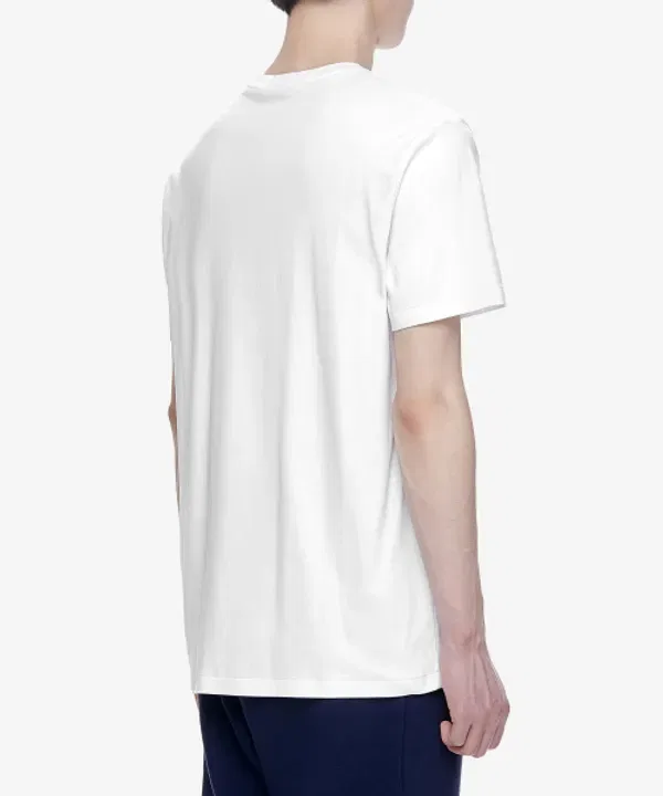 Футболка с длинным рукавом, хлопок, Polo Ralph Lauren, белый — фото 4