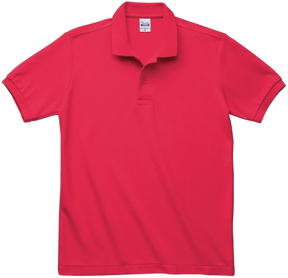 

Футболка-поло Printstar 5.8 oz T/C (без карманов) 00141-NVP мужская, красный