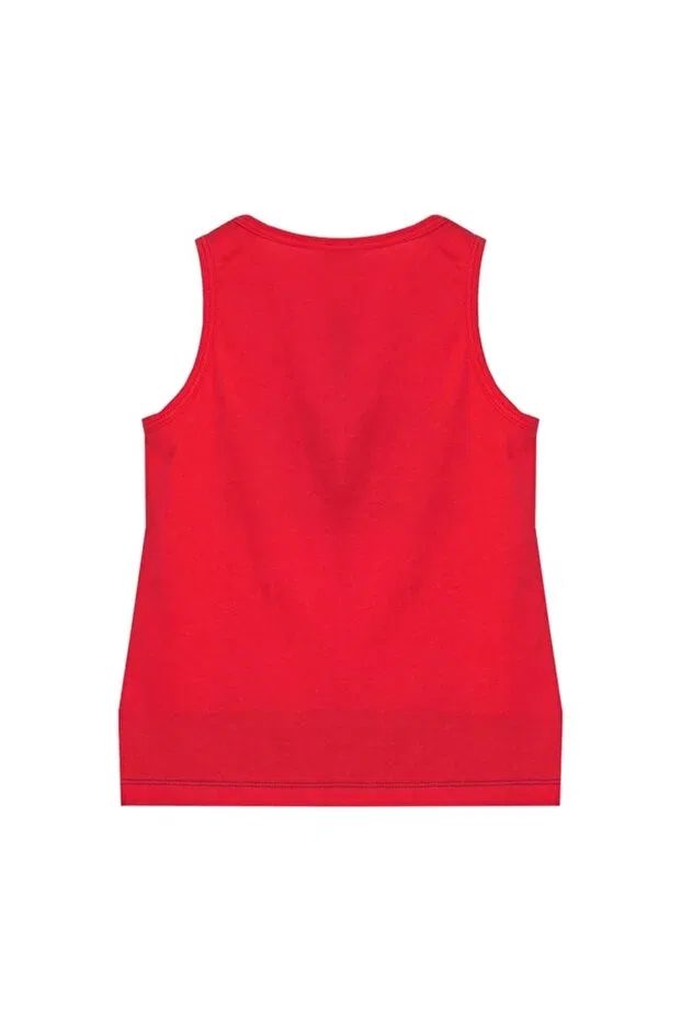 Детская майка для мальчиков без рукавов Benetton, Red — фото 3