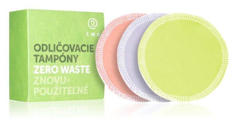 

Многоразовые салфетки для снятия макияжа Two Cosmetics Zero Waste