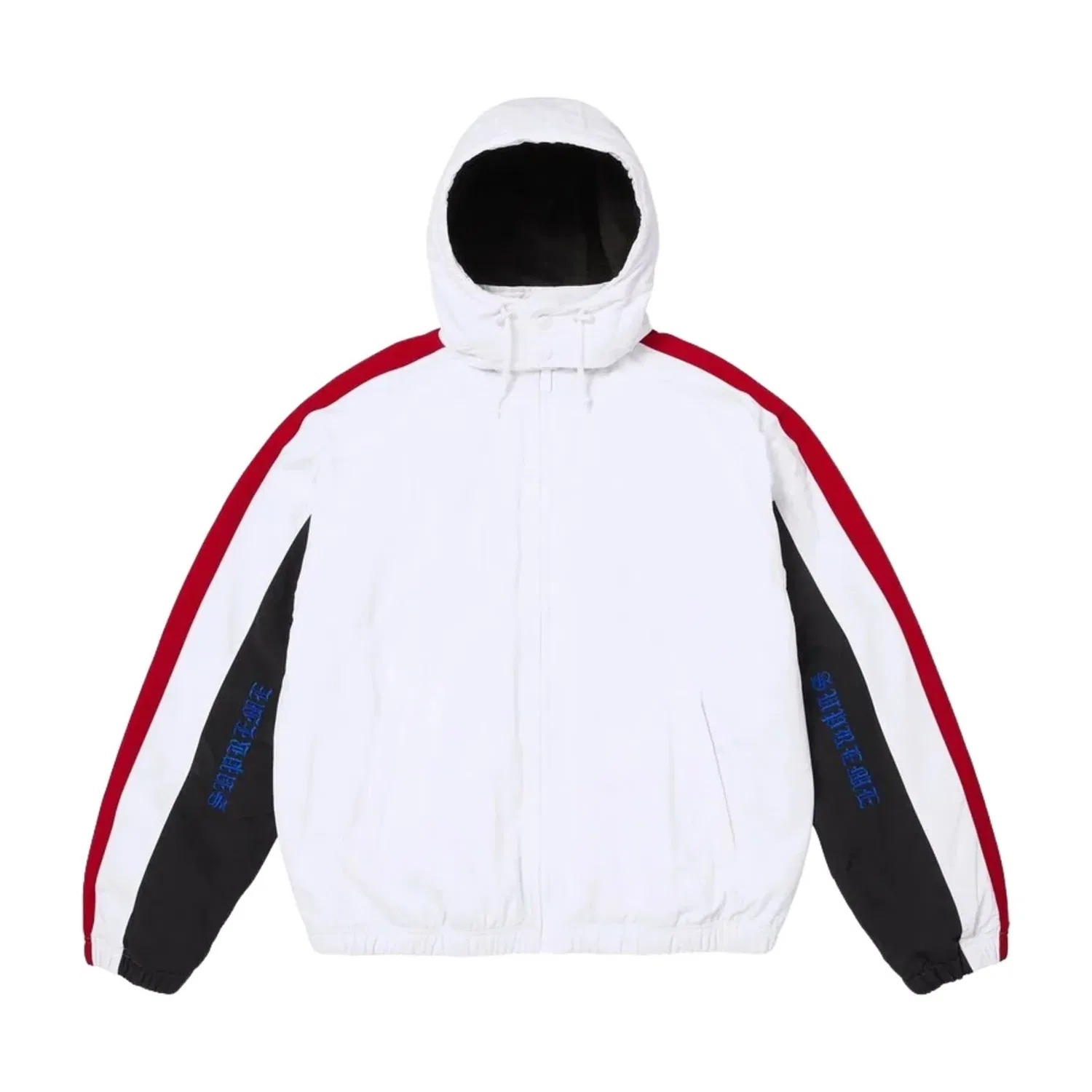 Мужская куртка FW26 AOI Fleece Lined Track Jacket 'White' Supreme, белый — фото 3