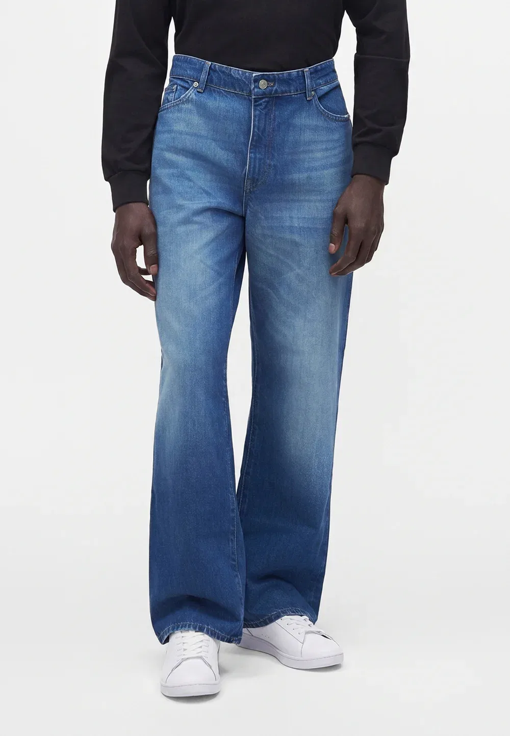 Свободные джинсы Lacoste, Washed Deep Medium