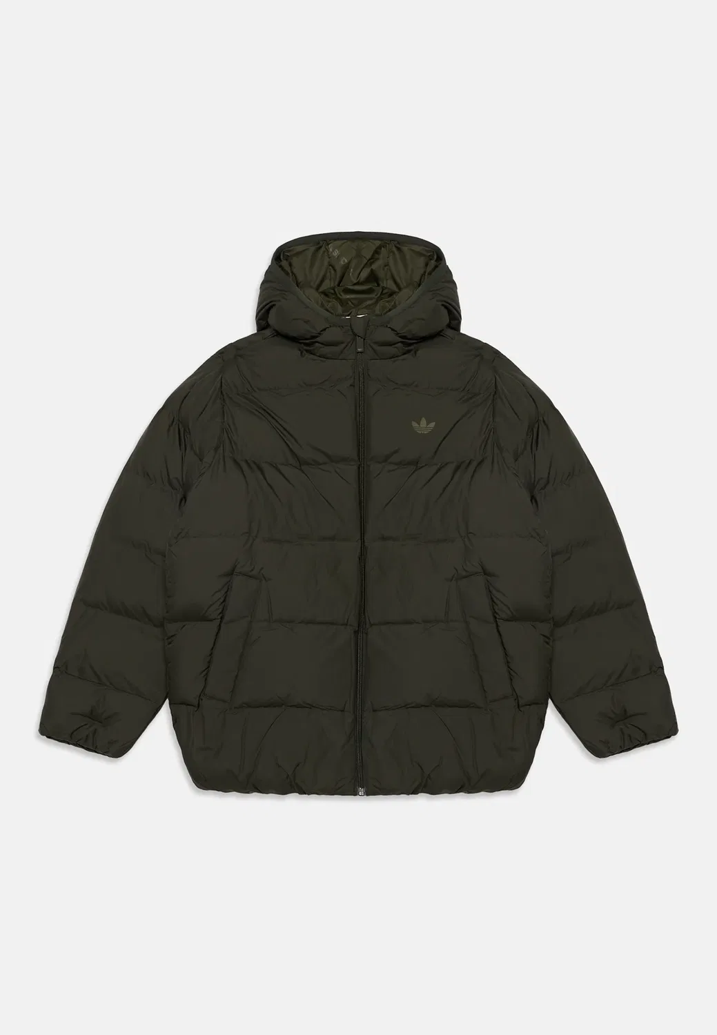 Обычная пуховая куртка для подростков и мужчин - зимняя куртка Adidas Originals, Dark Green