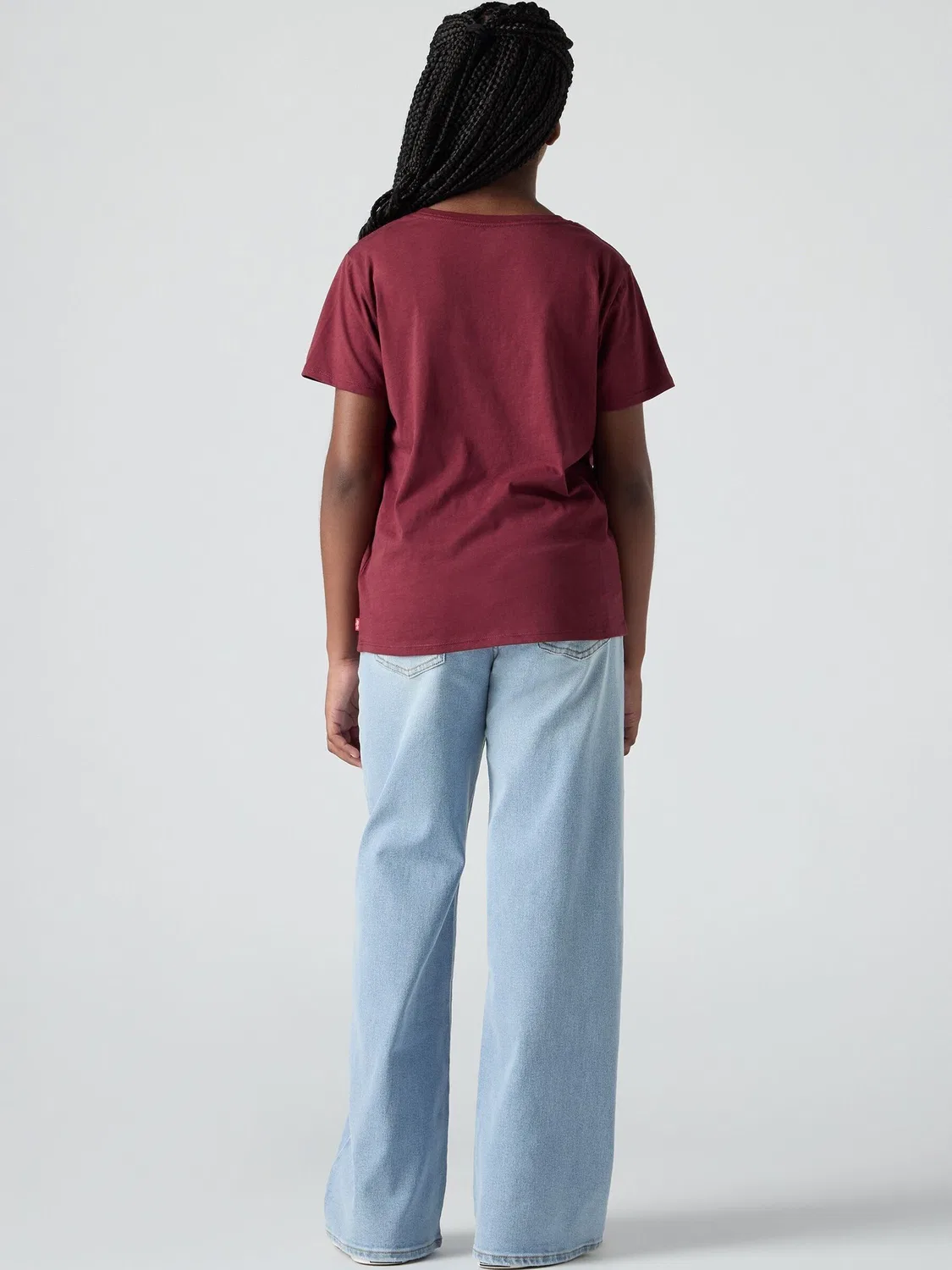 Джинсы Levi's High Rise Baggy Wide Leg, синие — фото 2