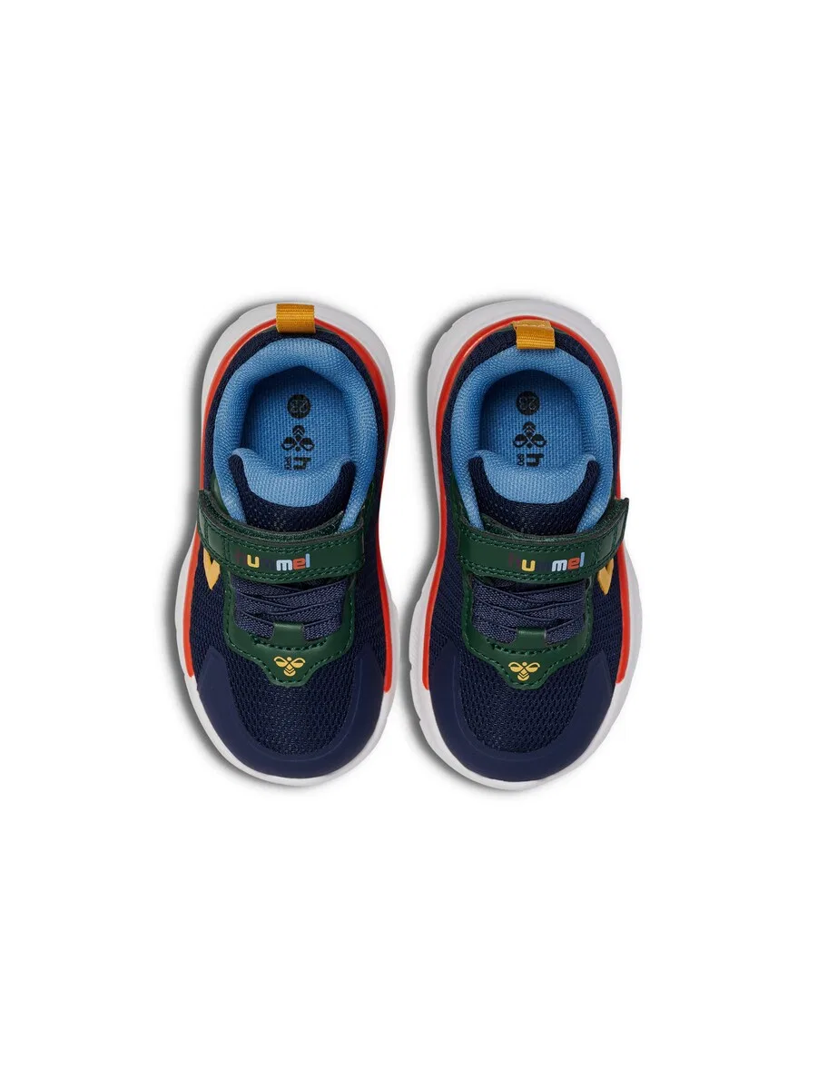 Спортивные кроссовки Hummel темно-синего цвета — фото 4
