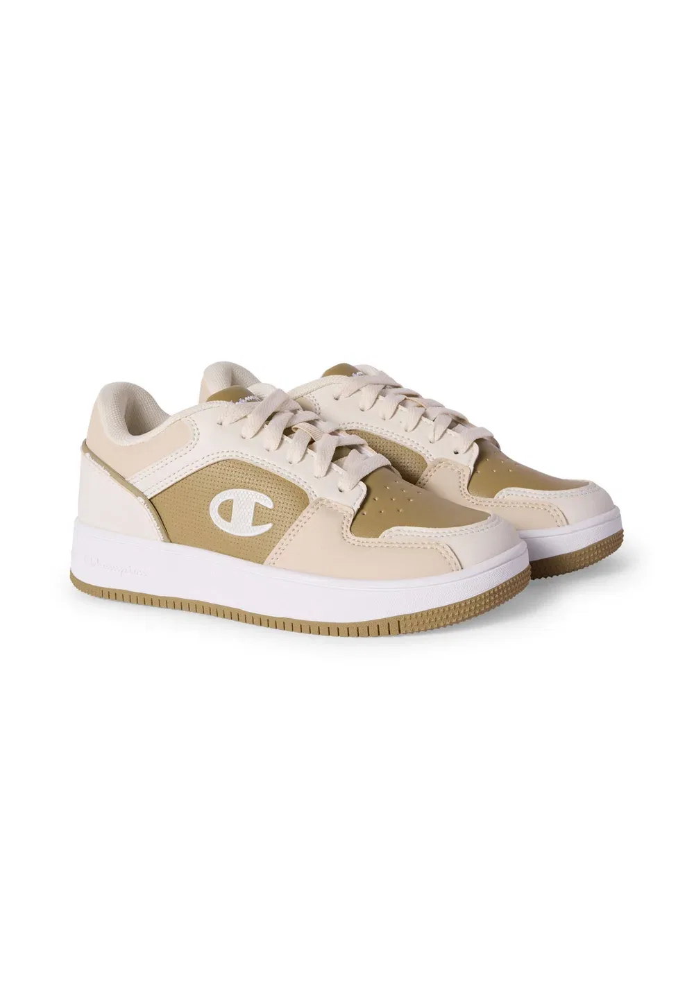 Rd18 2.0 низкие кроссовки g gs для баскетбола Champion, Beige And Light Brown — фото 2