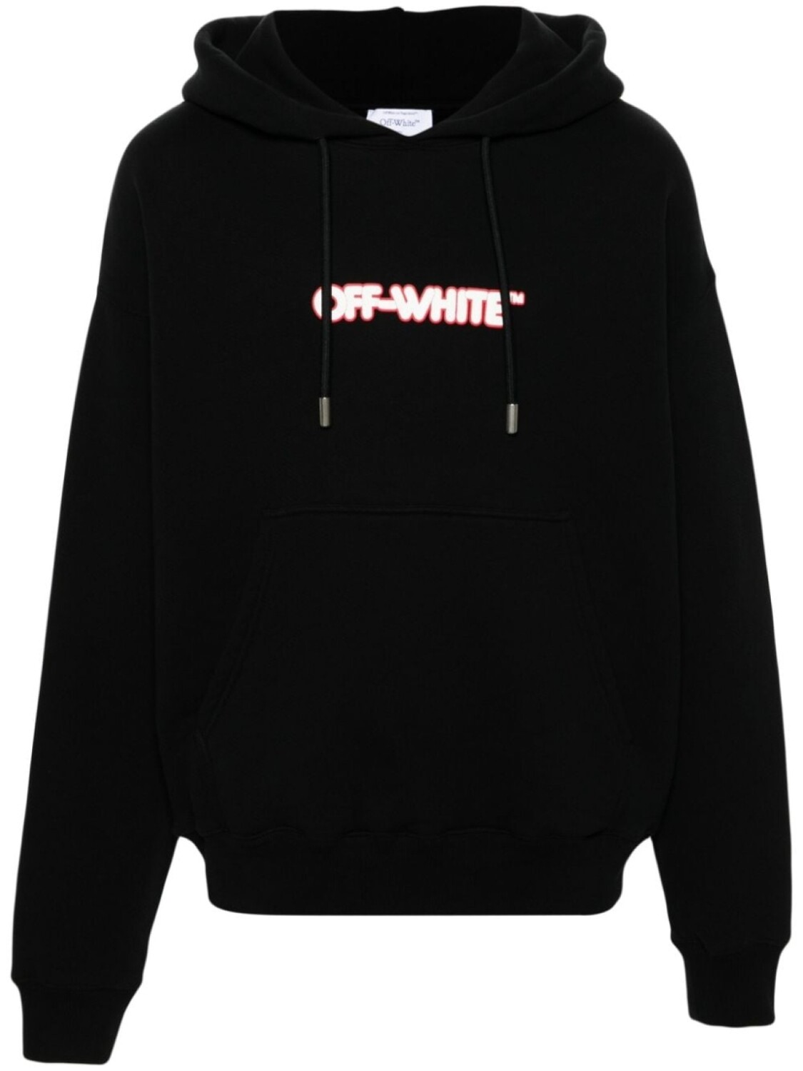

Off-White толстовка с круглым логотипом, черный