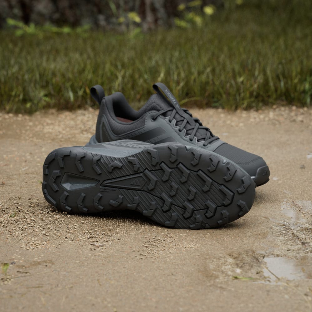 Кроссовки Adidas Terrex Tracefinder 2 CLIMAPROOF Trail Running Shoes, цвет Core Black/Core Black/Grey Six — фото 3