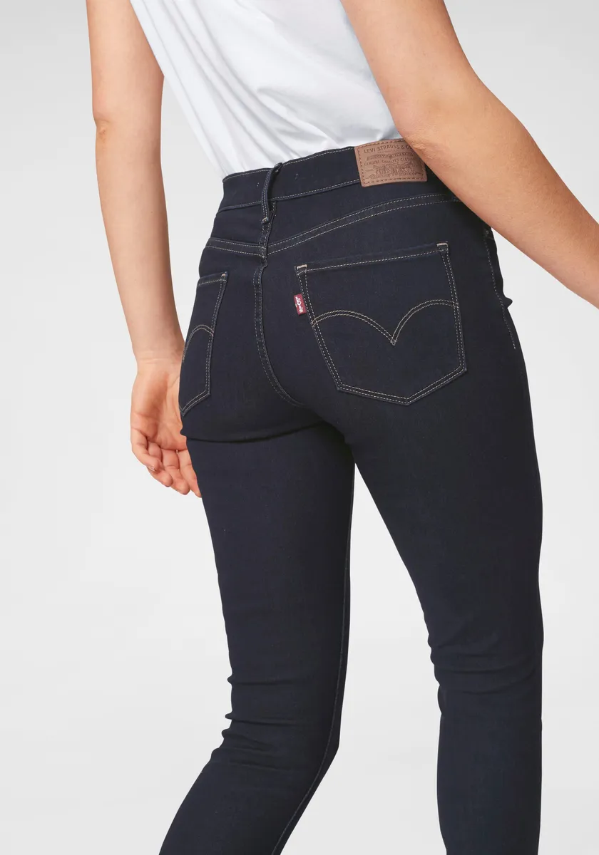 Джинсы Levi's узкого кроя "311 Shaping Skinny", модель с 5 карманами, синий — фото 3