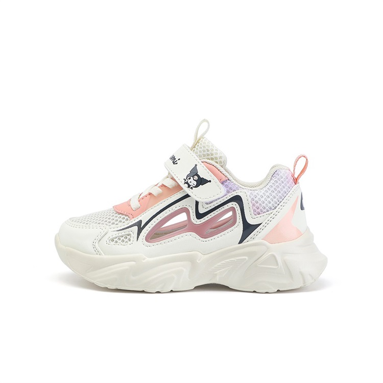 

Сандалии детские Kulomi с дышащей легкой амортизацией и низким верхом Sanrio, бежевый/розовый