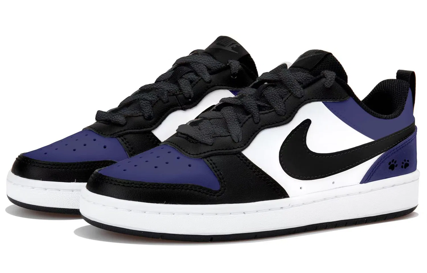 Кроссовки детские для скейтбординга Nike Court Borough Low 2 Black — фото 4