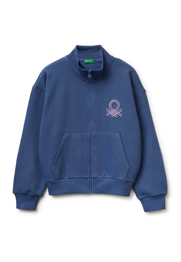 Толстовка на молнии United Colors Of Benetton, Blue