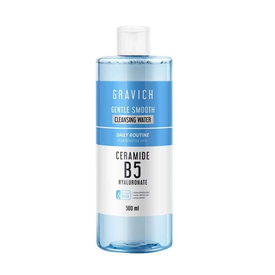 

Gravich Нежная и гладкая очищающая вода 500 мл, White