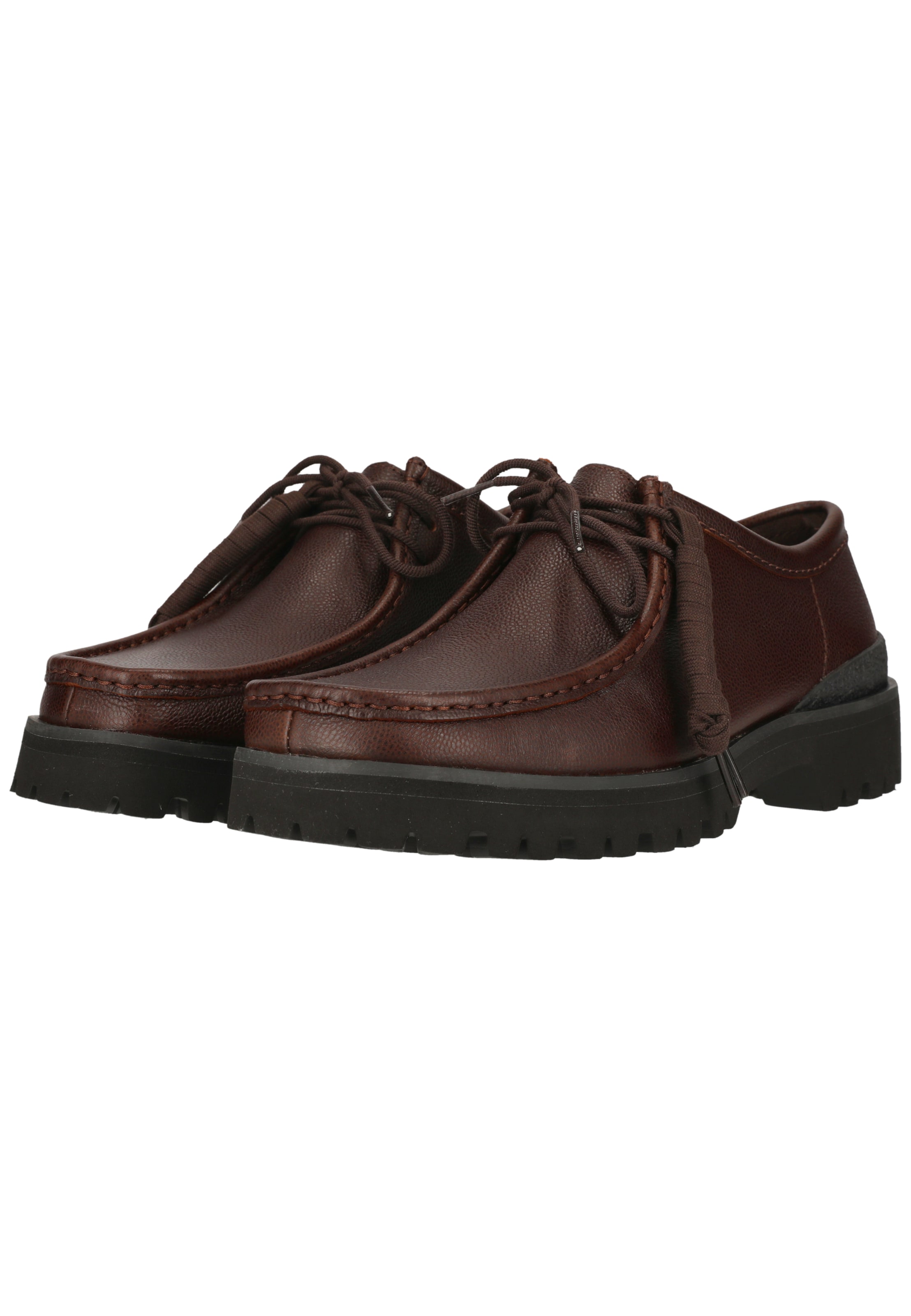 CLARKS Шнурованные ботинки 'Walla Yukoner' в темно-коричневом цвете — фото 3