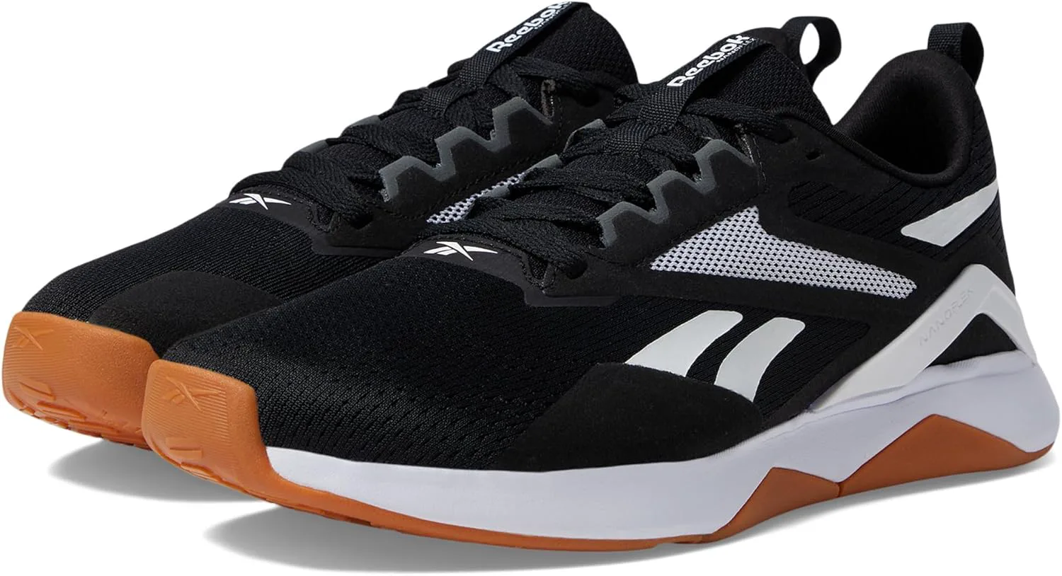 Мужские кроссовки Reebok Nanoflex Tr 2.0, черно-белый