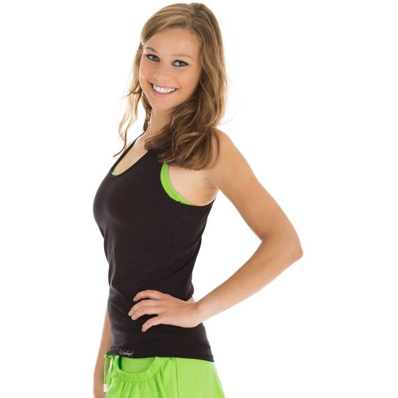 

Хлопковая майка wvr24 Winshape, черный