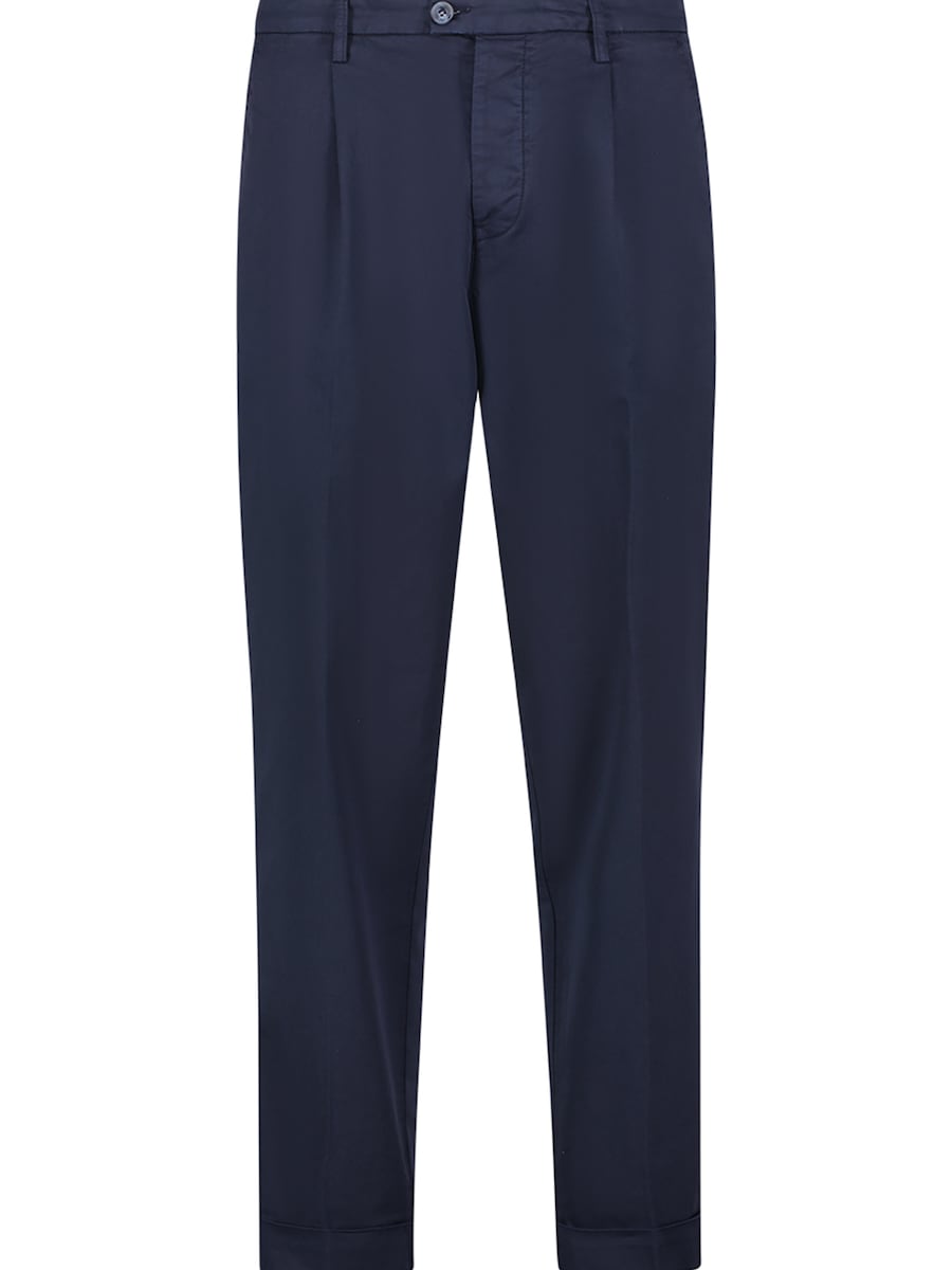 

Обычные брюки со складками спереди Re_HasH, синий