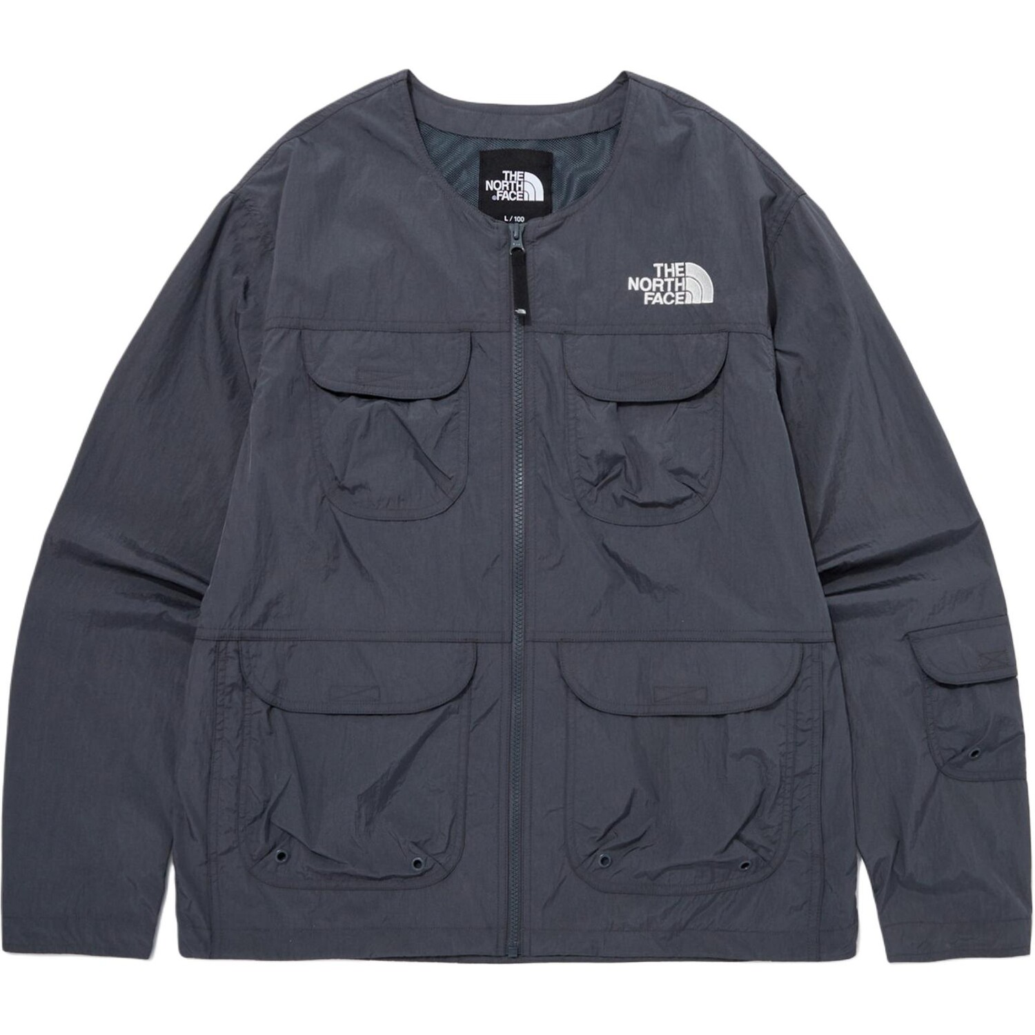 

Куртка унисекс серая The North Face, серый